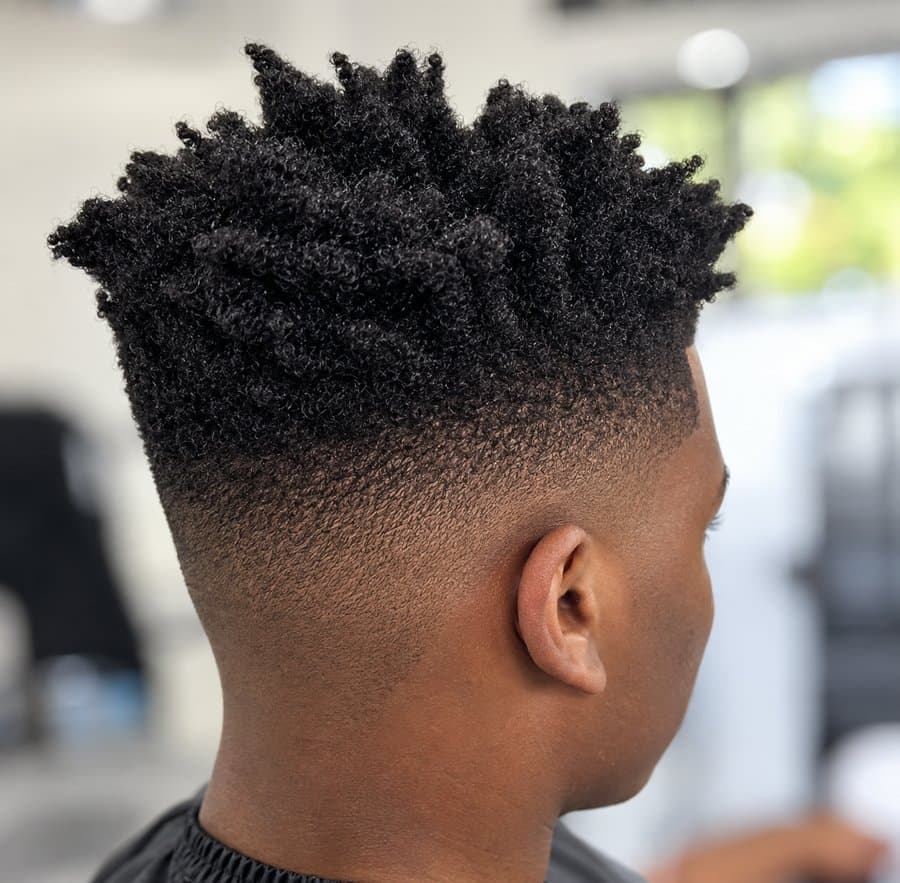 Textured fade